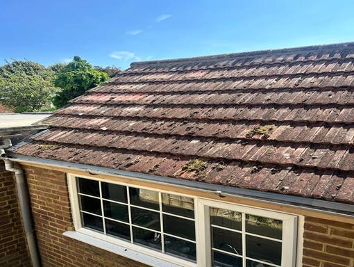 Mattishall Roofing Services 2 This is a photo of a roof needing repair in Mattishall