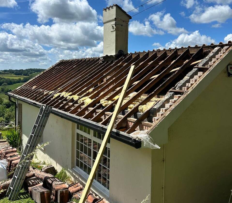Mattishall Roofing Services 8 This is a photo of a roof being repaired in Mattishall. Installation carried out by Mattishall Roofing Services